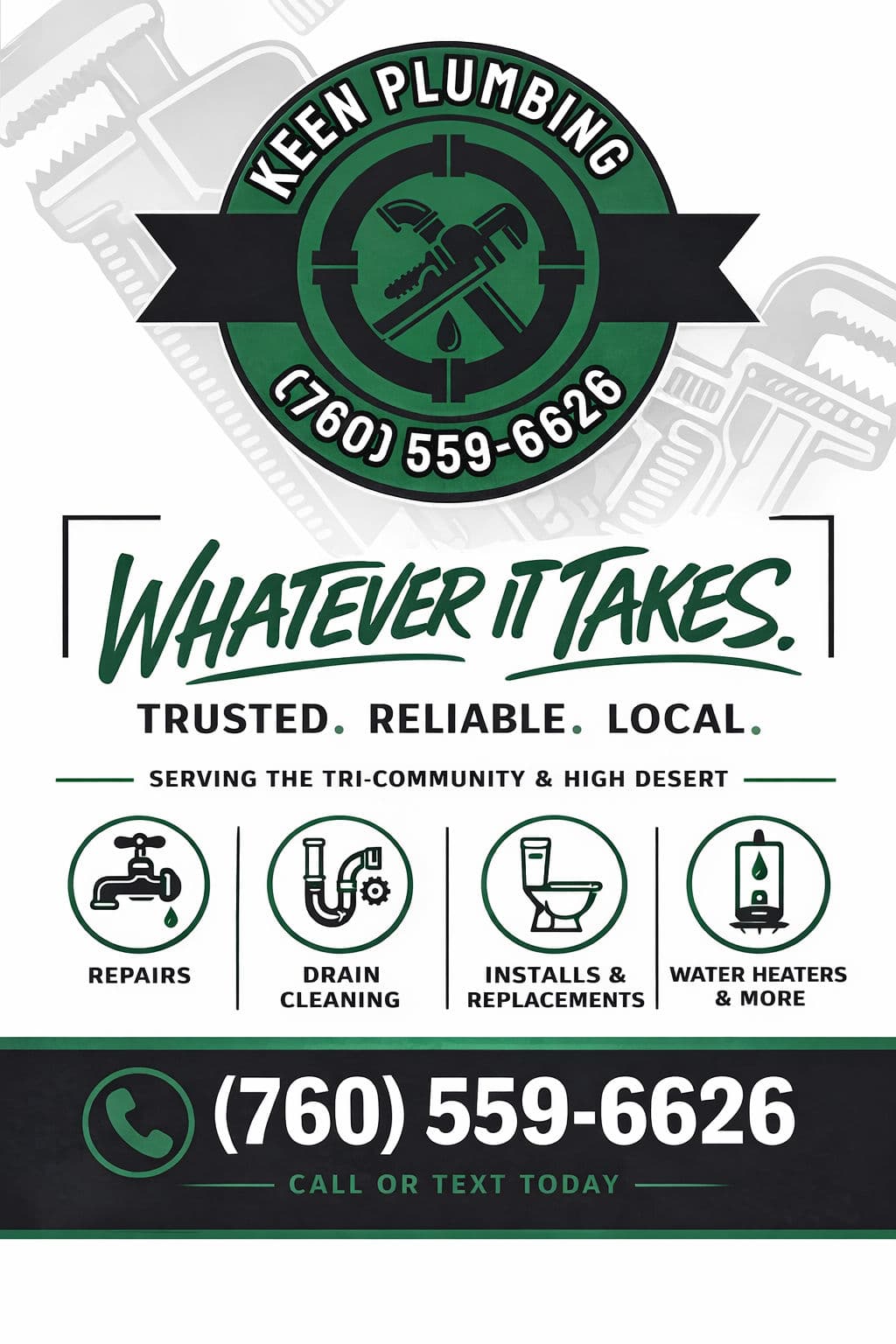 Wrightwood Trusts Keen Plumbing and We Don't Take That Lightly image