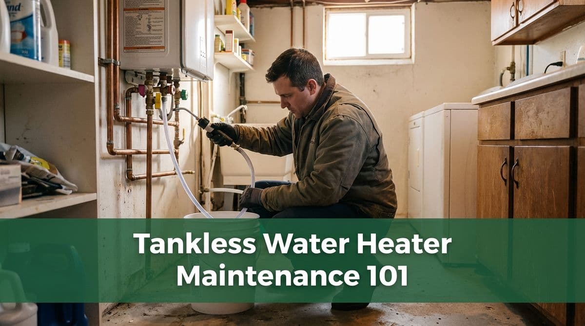 Blog post Tankless Water Heater Maintenance 101 image