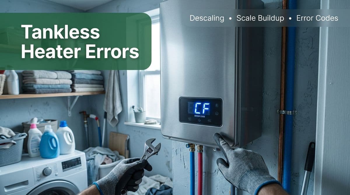 Featured post - Tankless Error Codes, Scale Buildup & How Descaling Works