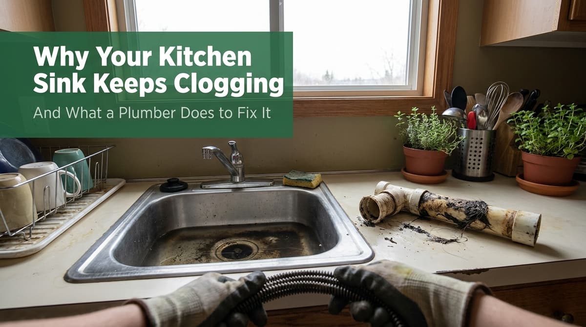 Blog post Why Your Kitchen Sink Keeps Clogging Every Few Years image