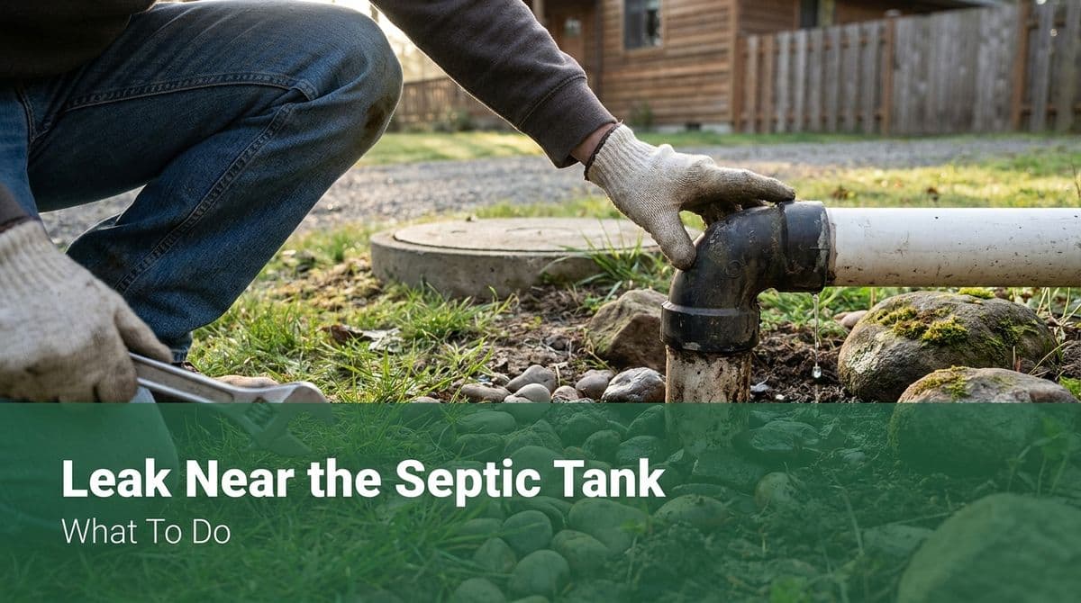 Blog post Leak Near the Septic Tank at a Vacation Home: What To Do image