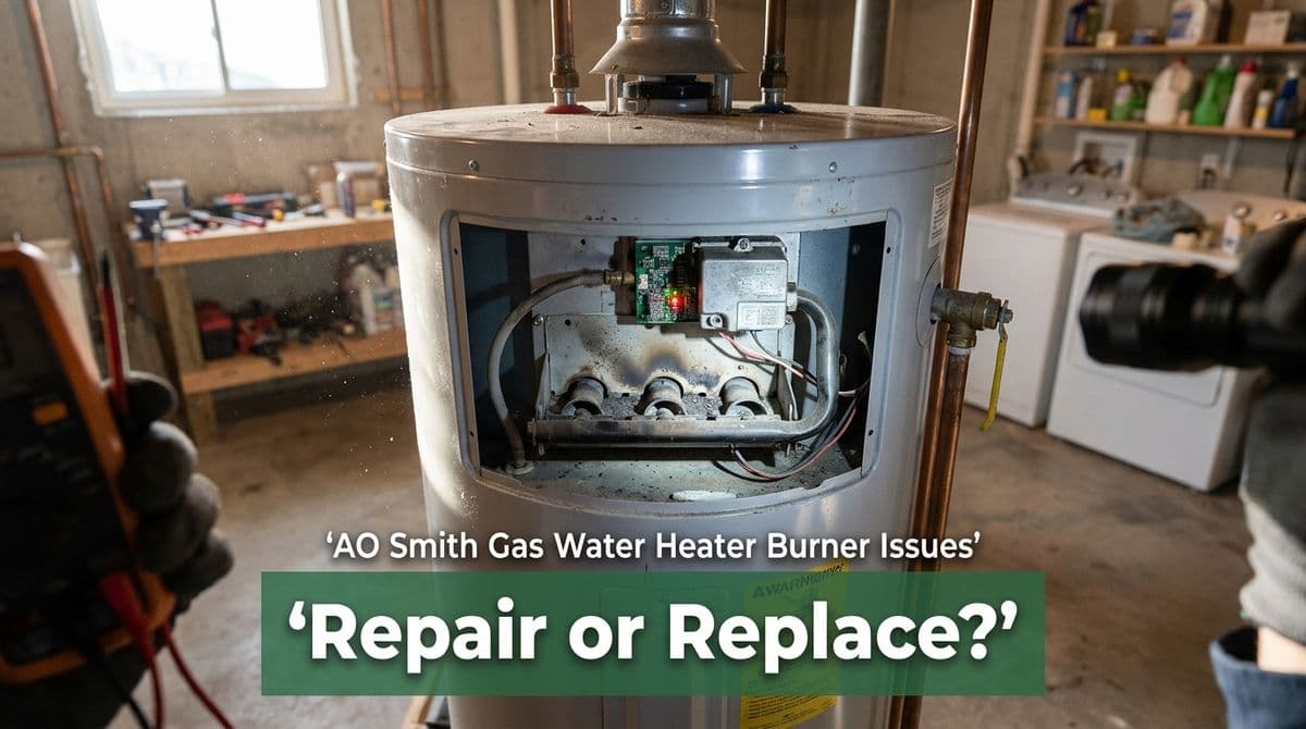 AO Smith Gas Water Heater Burner: Repair or Replace? image