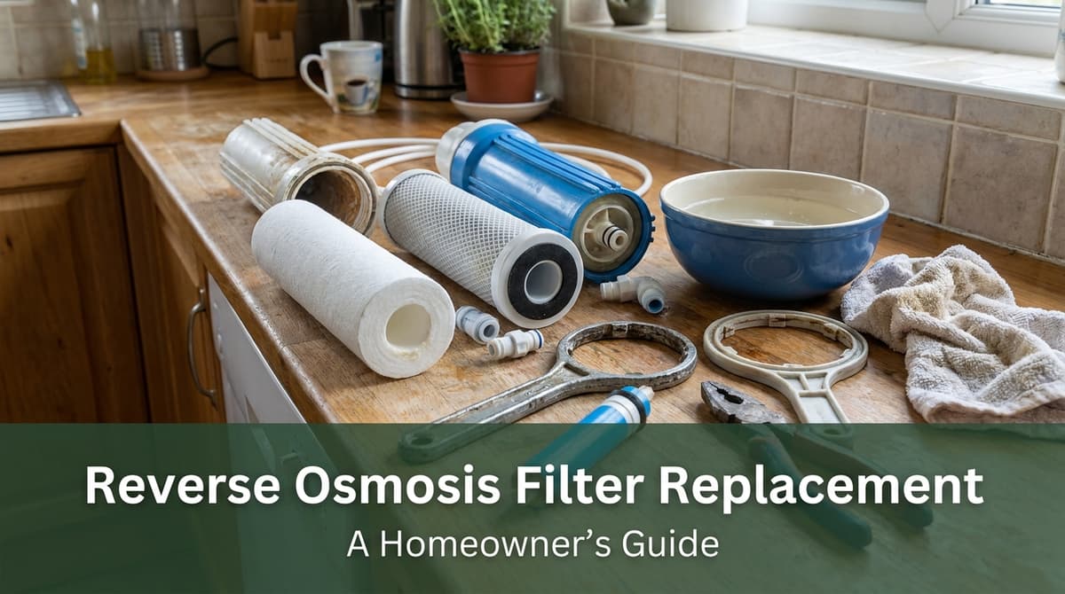 Homeowner’s Guide to Reverse Osmosis Filter Replacement image