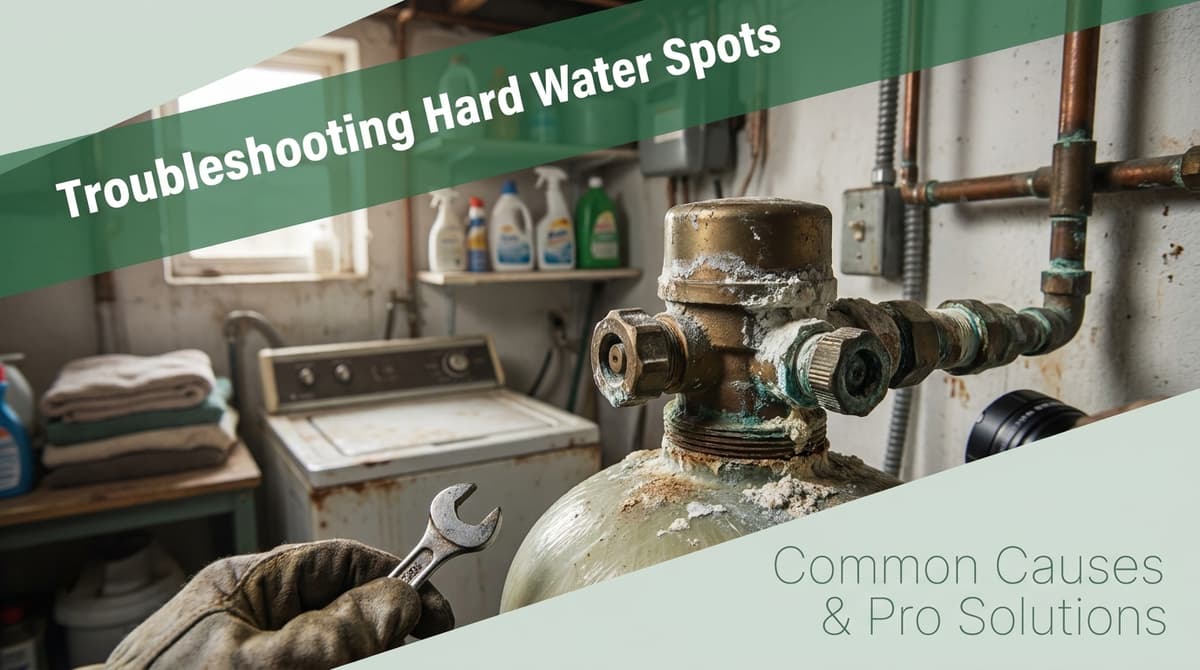 Featured post - Why Your New Water Softener Still Leaves Hard Water Spots